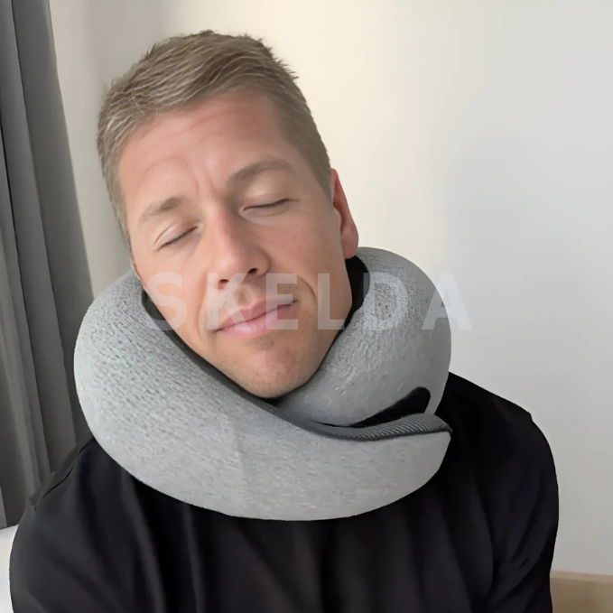 Skelda Travel Neck Pillow Memory Foam