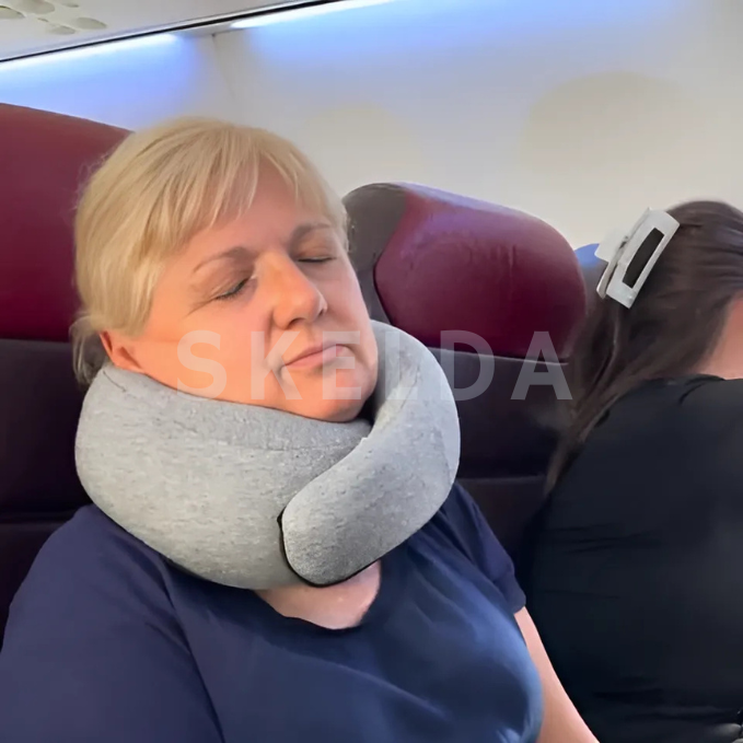 Skelda Travel Neck Pillow Memory Foam