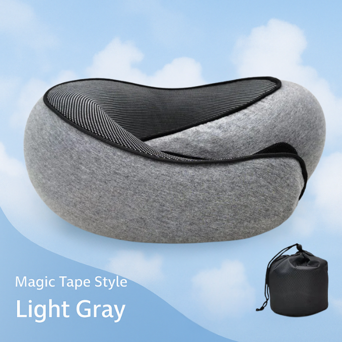 Skelda Travel Neck Pillow Memory Foam