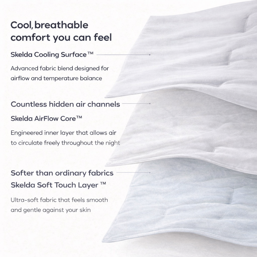 SkeldaCool™ Cooling Comforter