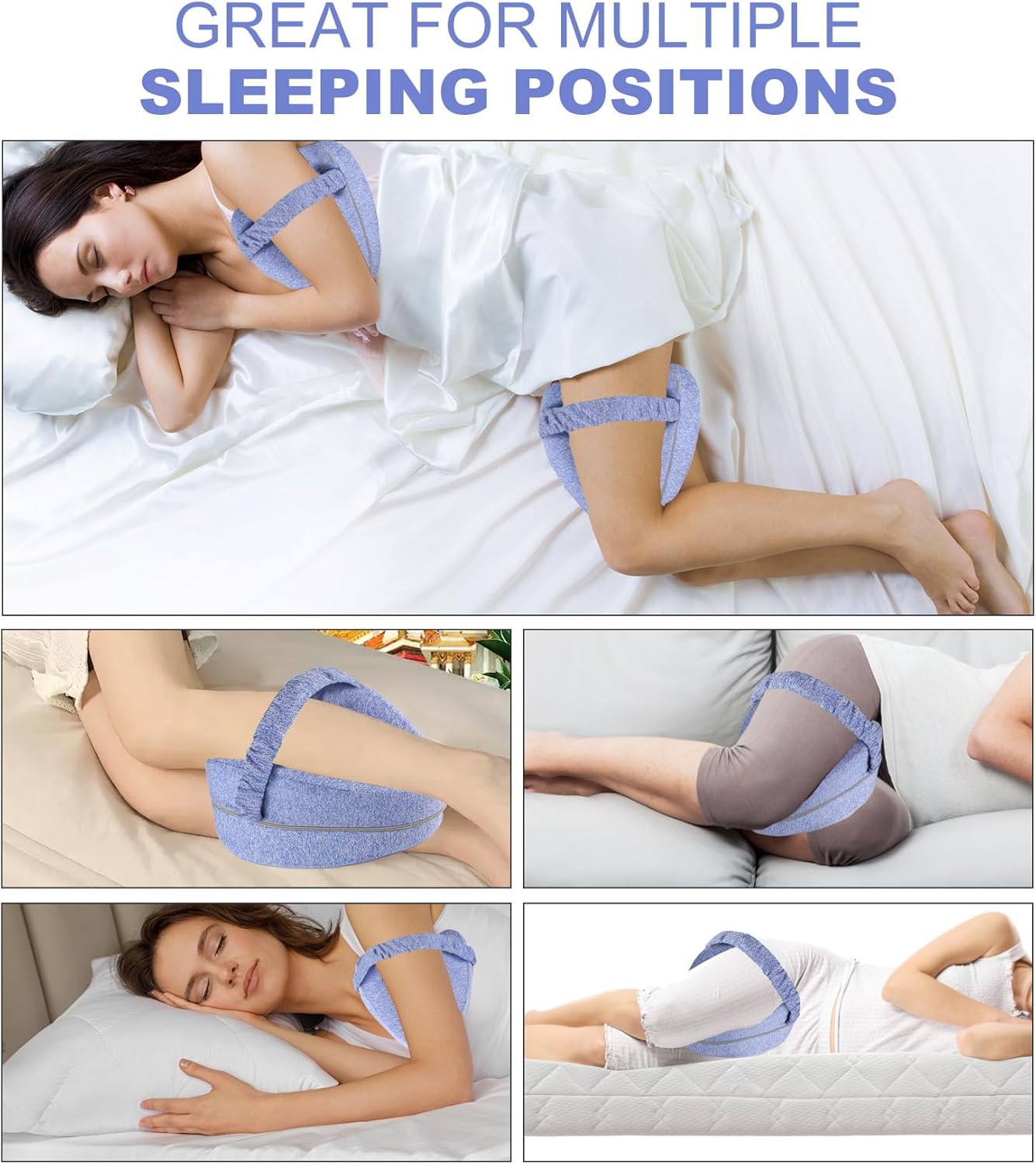 Skelda Memory Foam Leg Support Pillow