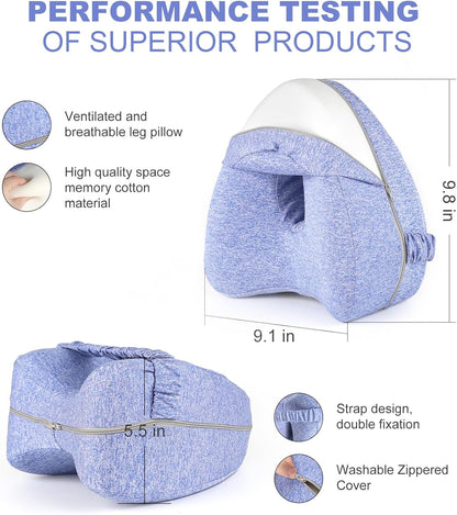 Skelda Memory Foam Leg Support Pillow