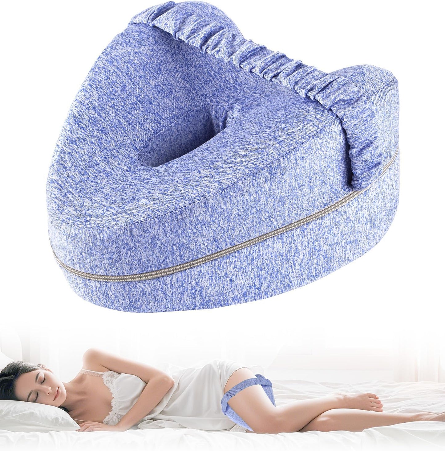 Skelda Memory Foam Leg Support Pillow