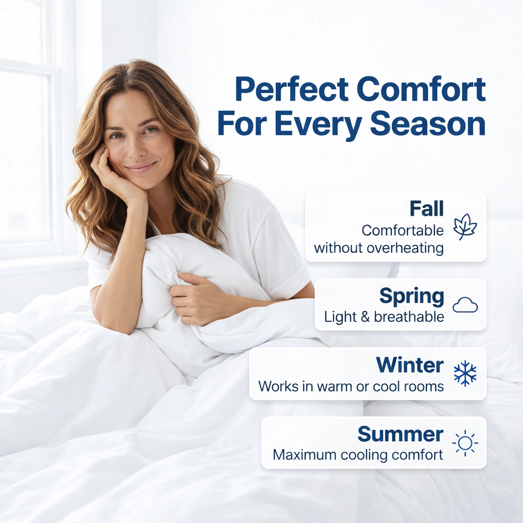 SkeldaCool™ Cooling Comforter