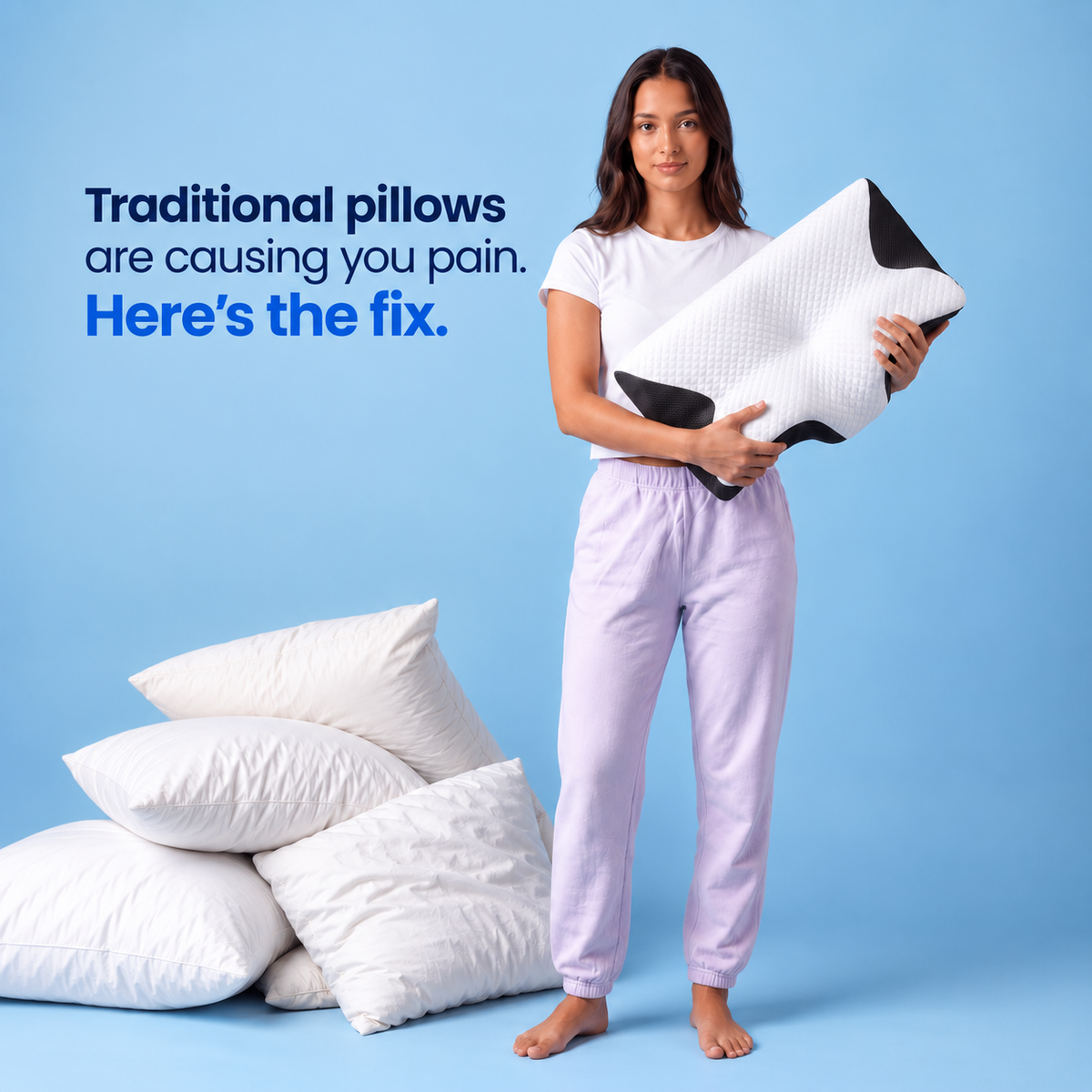 Skelda Premium Relief Pillow
