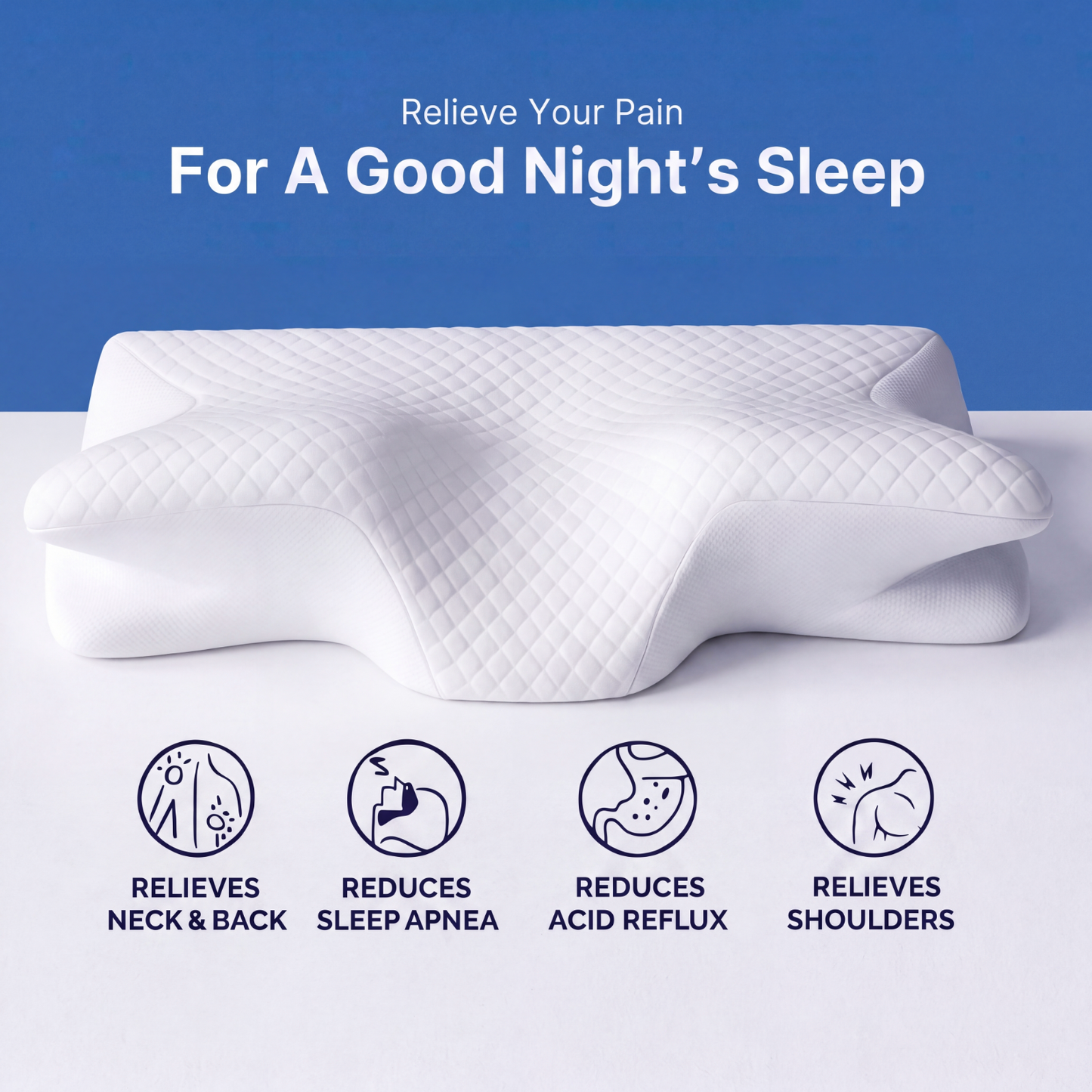 Skelda Premium Relief Pillow