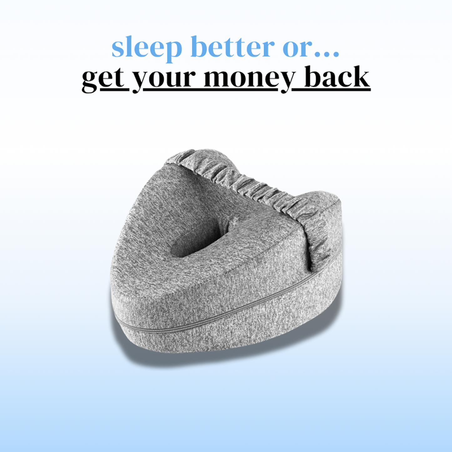 Skelda Memory Foam Leg Support Pillow