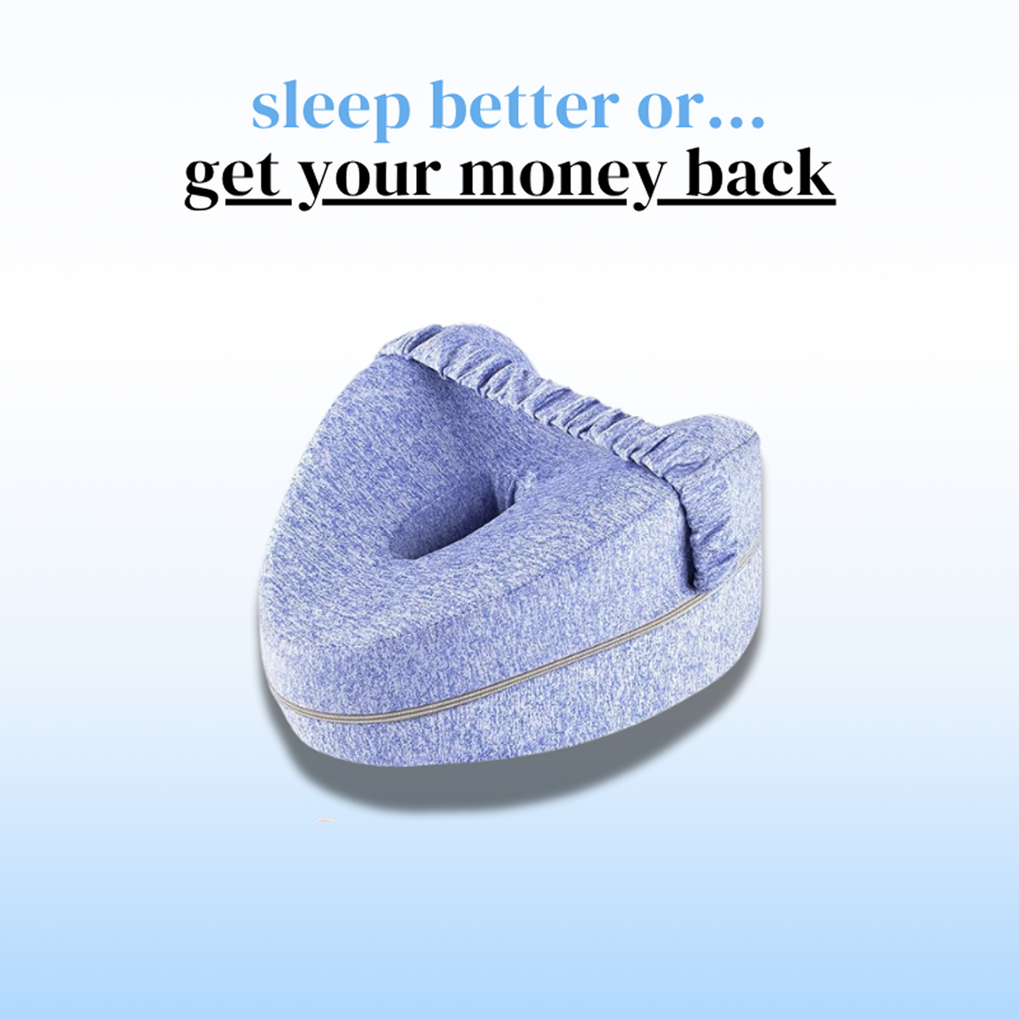 Skelda Memory Foam Leg Support Pillow